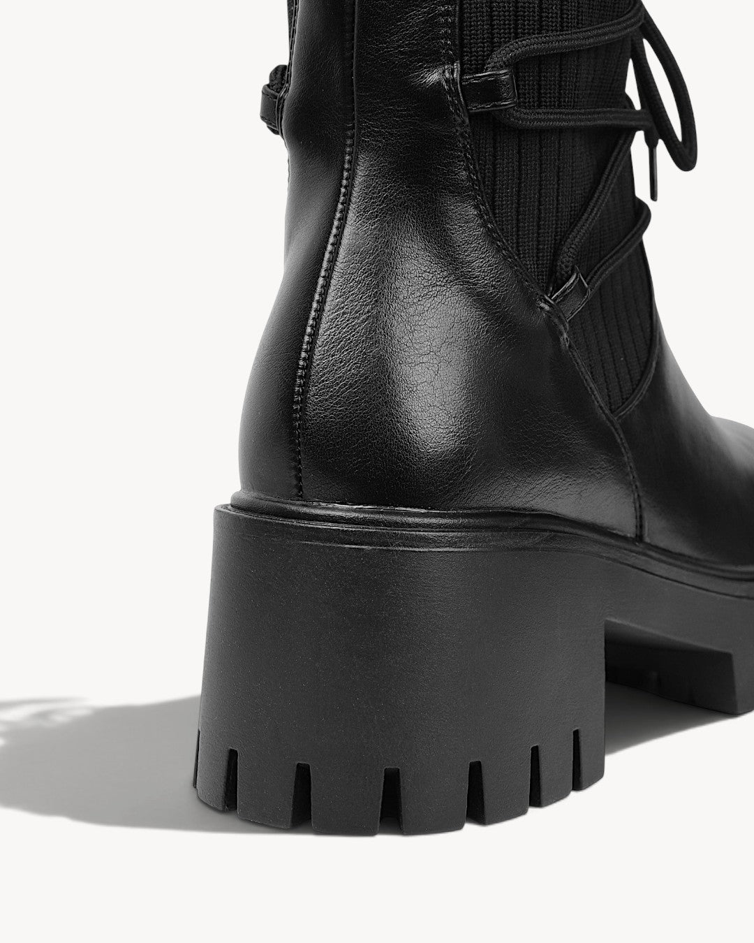 Veyr | Botines con cordones y plataforma