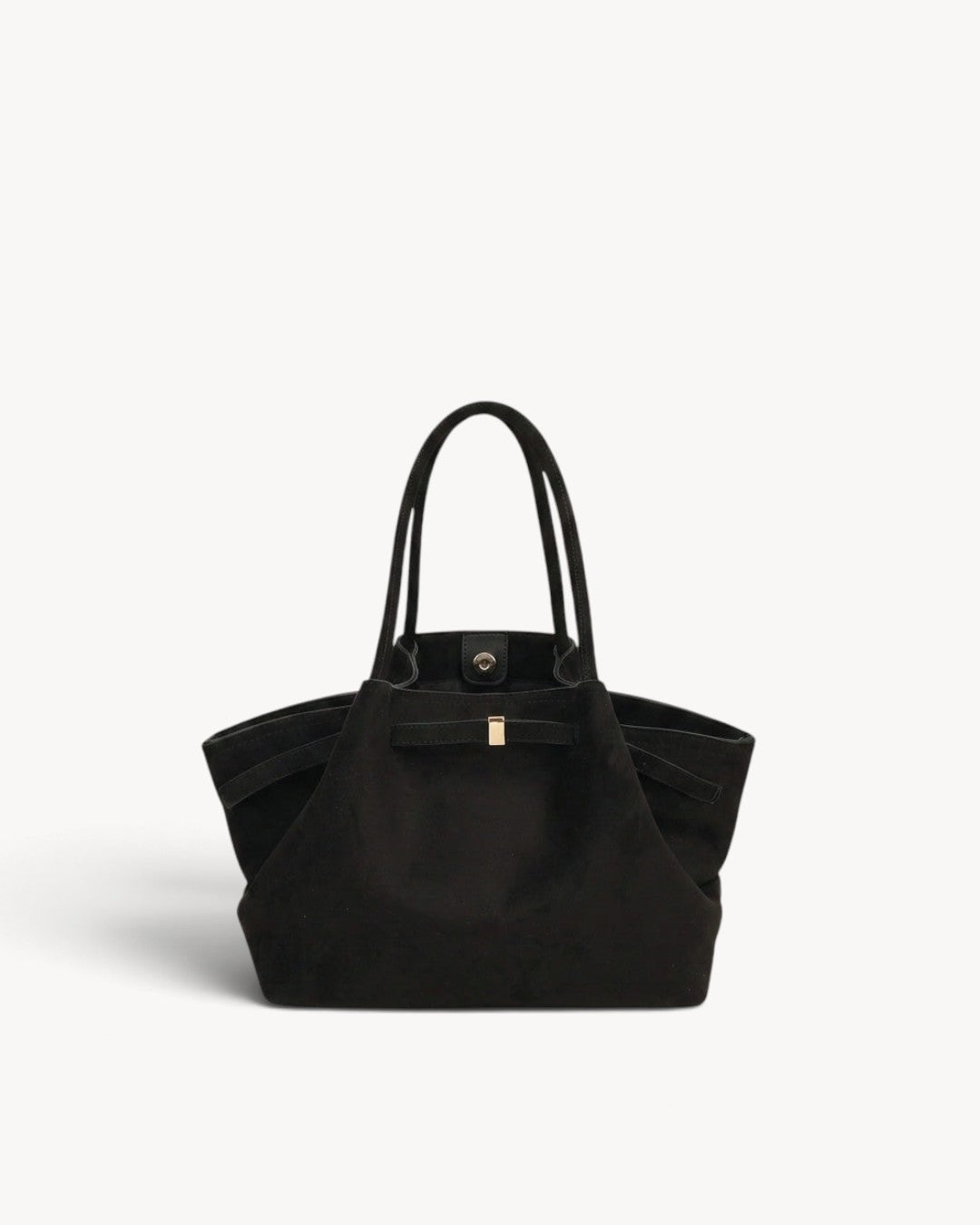 Elvaréne | Bolso tote de hombro fruncido con laterales alados