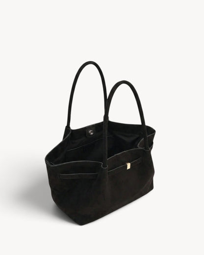 Elvaréne | Bolso tote de hombro fruncido con laterales alados