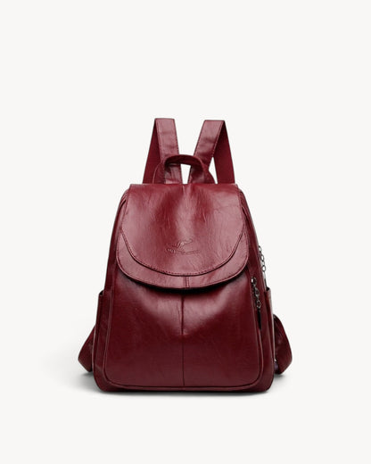 Nuvrek | Mochila de mujer con solapa y cremallera