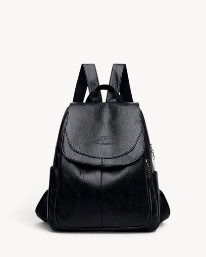 Nuvrek | Mochila de mujer con solapa y cremallera