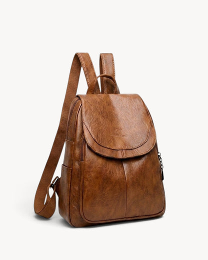 Nuvrek | Mochila de mujer con solapa y cremallera
