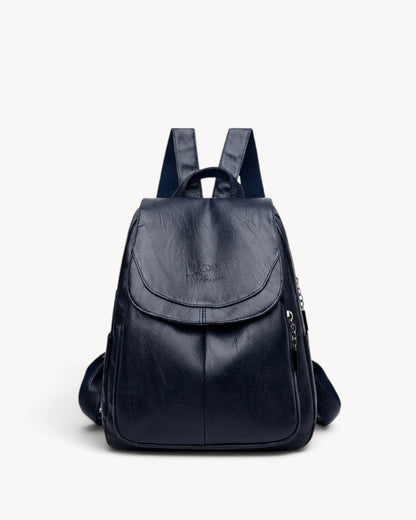 Nuvrek | Mochila de mujer con solapa y cremallera