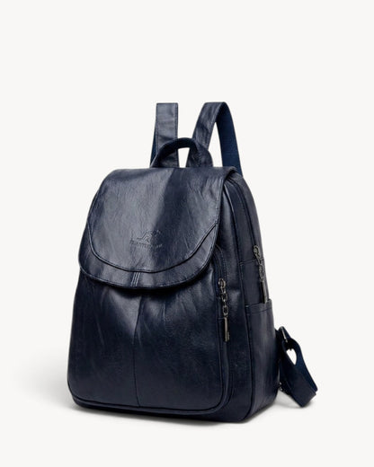 Nuvrek | Mochila de mujer con solapa y cremallera