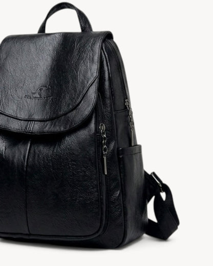 Nuvrek | Mochila de mujer con solapa y cremallera