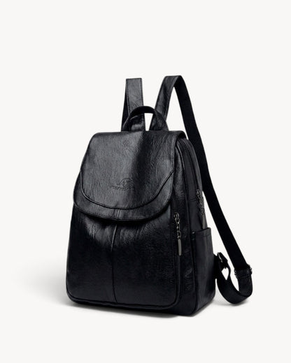 Nuvrek | Mochila de mujer con solapa y cremallera