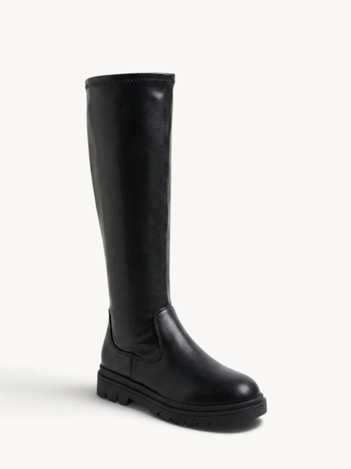 Malena | Botas hasta la rodilla con suela track