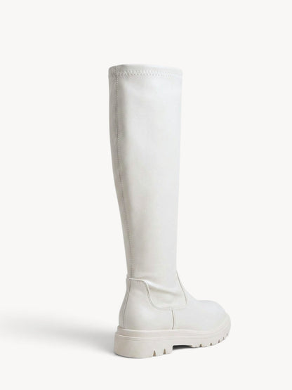 Malena | Botas hasta la rodilla con suela track