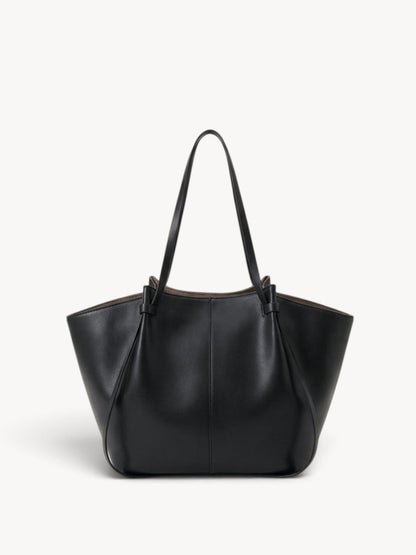 Inés | Bolso shopper estructurado con asas anudadas
