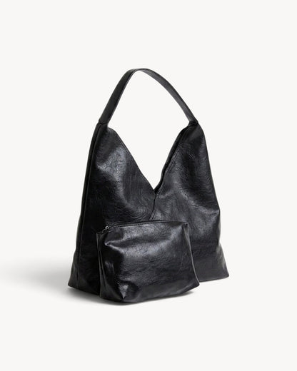 Varelune | Conjunto de bolso hobo de hombro con neceser