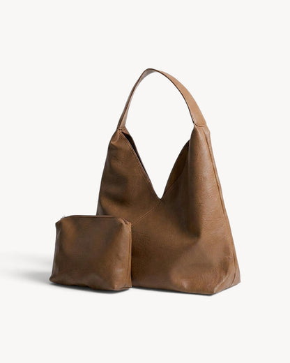 Varelune | Conjunto de bolso hobo de hombro con neceser