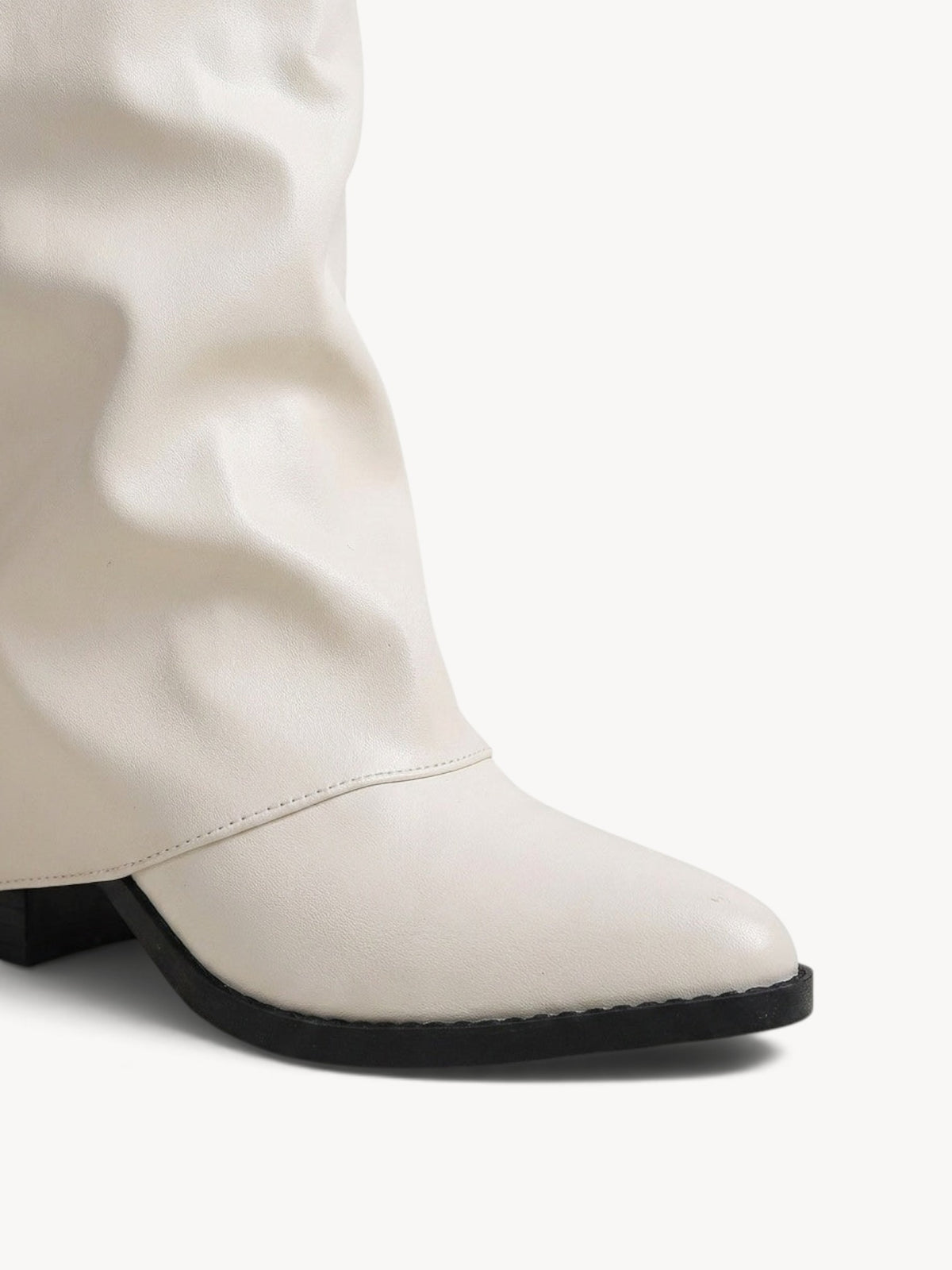 Aldara | Botas hasta la rodilla con vuelta y hebilla