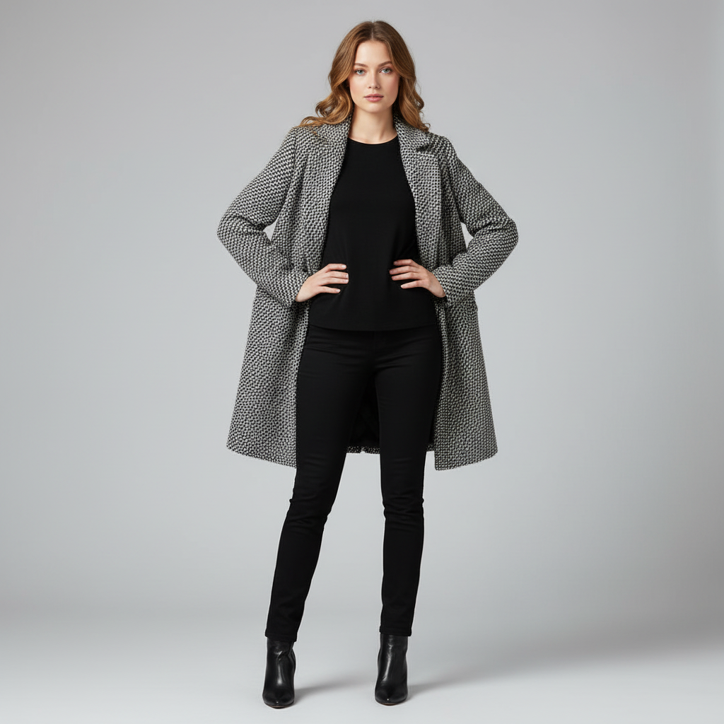Abrigo Largo de Lana Mujer | Elegancia Invernale