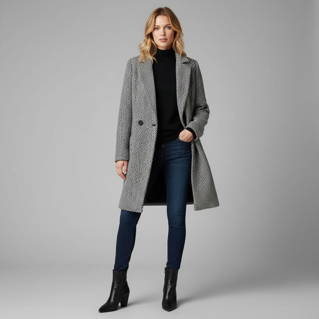 Abrigo Largo de Lana Mujer | Elegancia Invernale