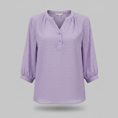 Blusa Patchwork Elegante de Mujer | Blusas Casual