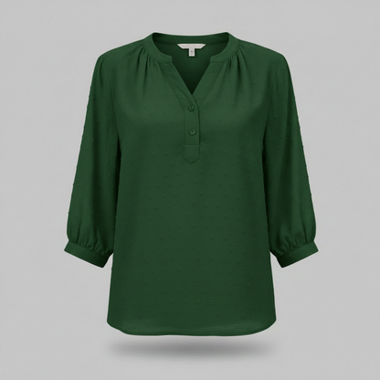 Blusa Patchwork Elegante de Mujer | Blusas Casual
