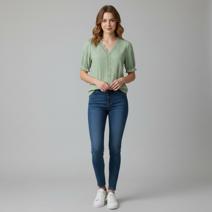 Blusa de Verano Elegante para Mujer | Moda Femenina