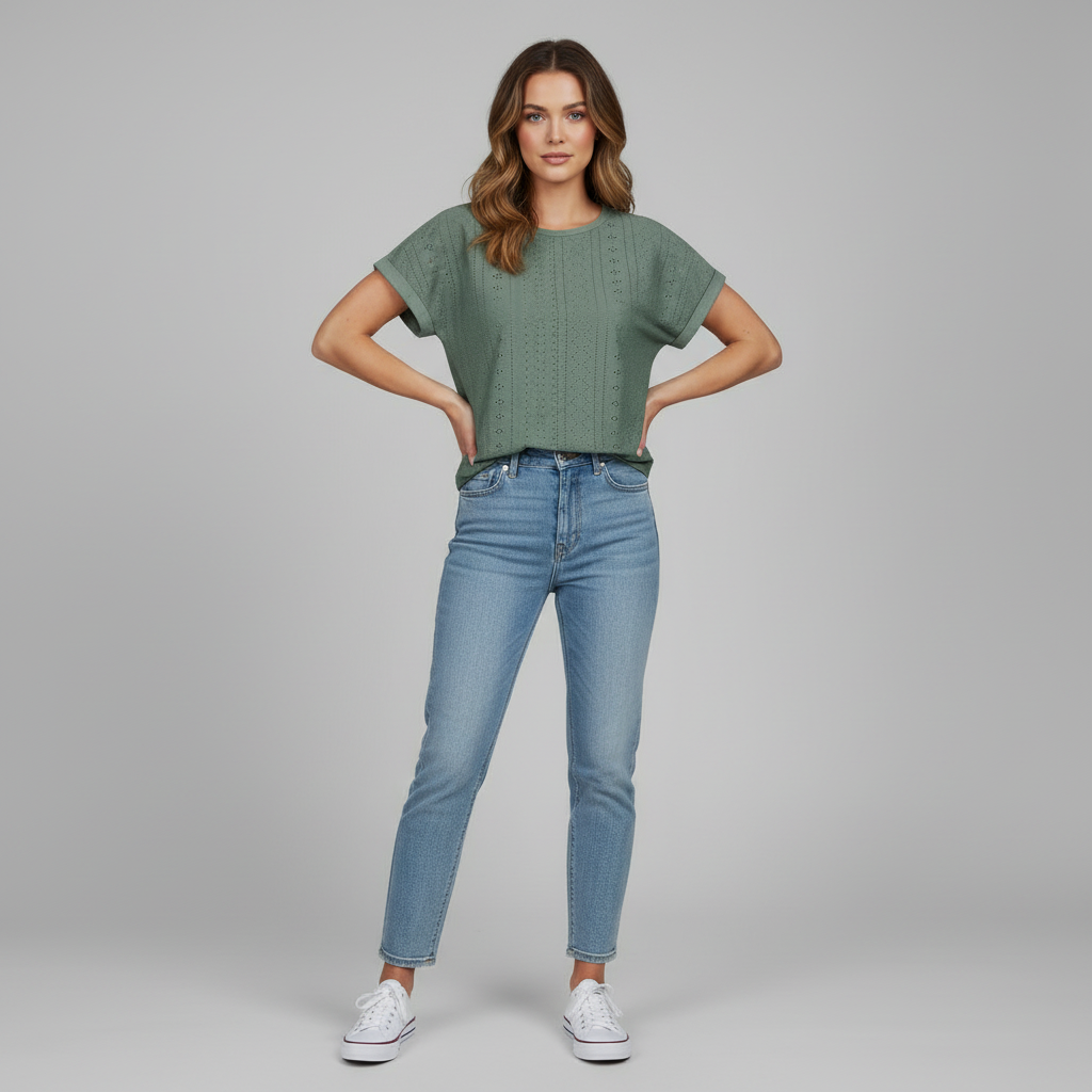 Camiseta Bella | Camiseta Casual de Mujer Transpirable