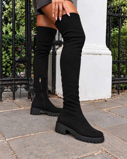 Mariela | Botas elásticas por encima de la rodilla