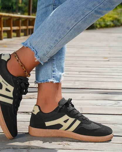 Veltrix | Zapatillas ortopédicas de mujer con cordones