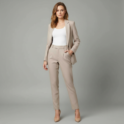 Pantalones Bianca Elegantes | Pantalones Mujer Sofisticados