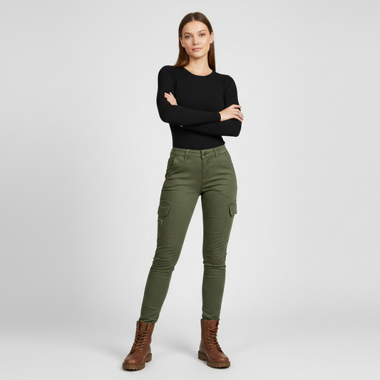 Pantalones Cargo Modernos para Mujer | Moda Urbana
