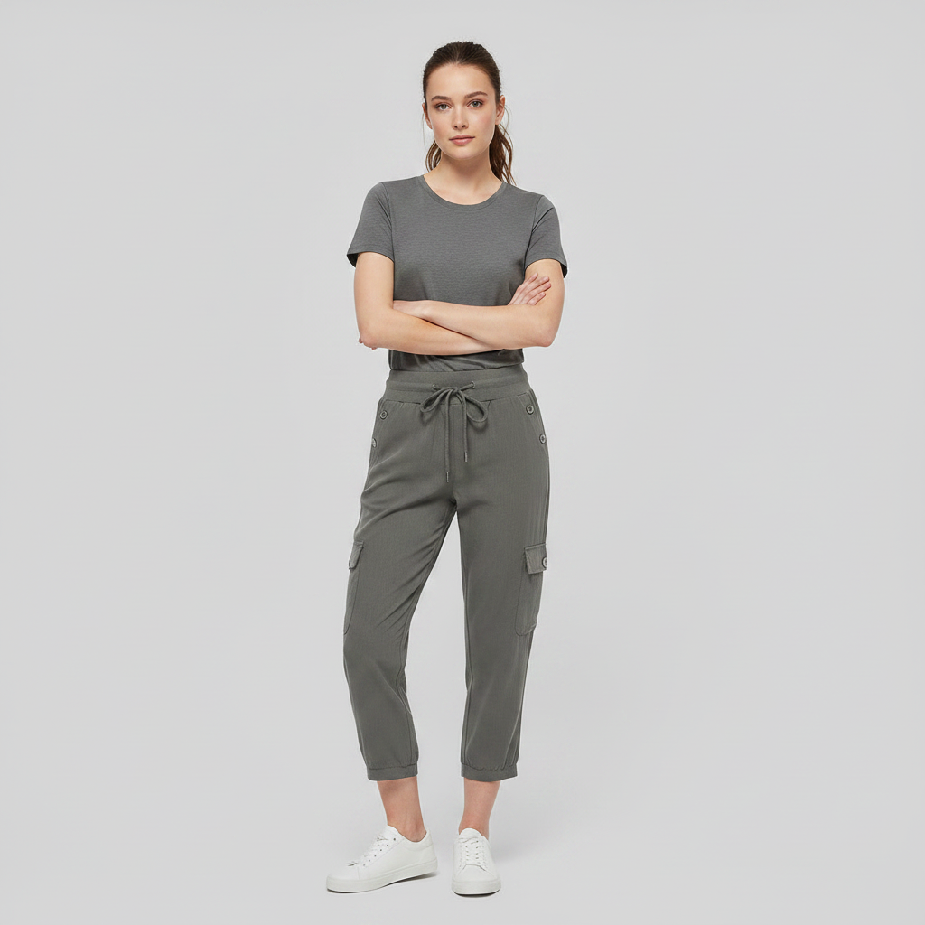 Pantalones Jana | Pantalones Jogger Mujer con Puños Elásticos