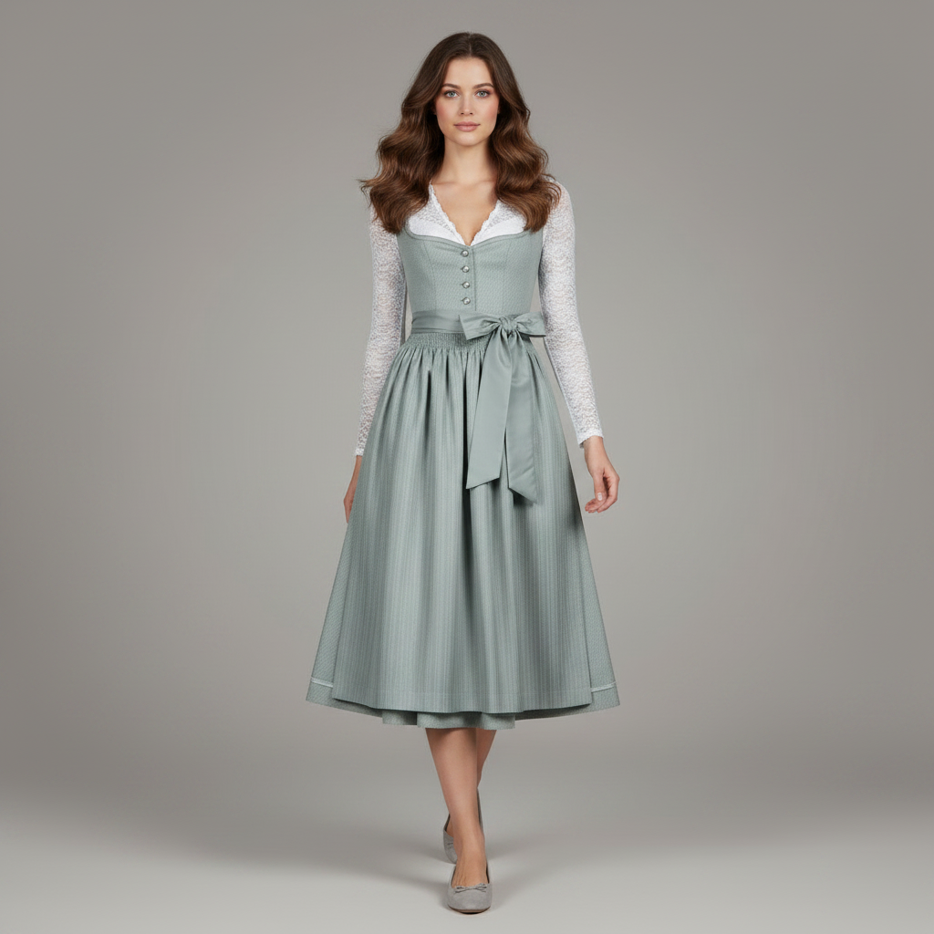 Vestido Tirolés Elegante Mujer | Traje Tradicional