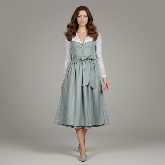 Vestido Tirolés Elegante Mujer | Traje Tradicional