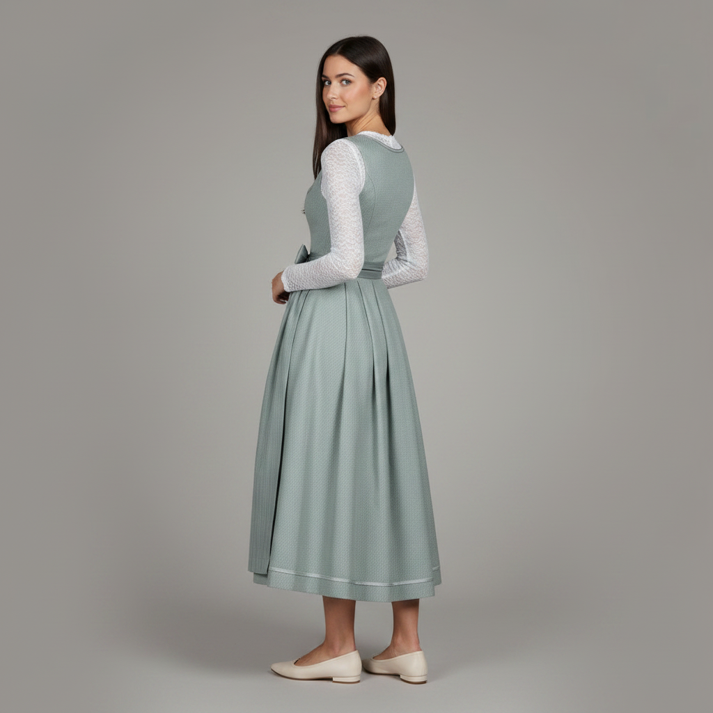 Vestido Tirolés Elegante Mujer | Traje Tradicional
