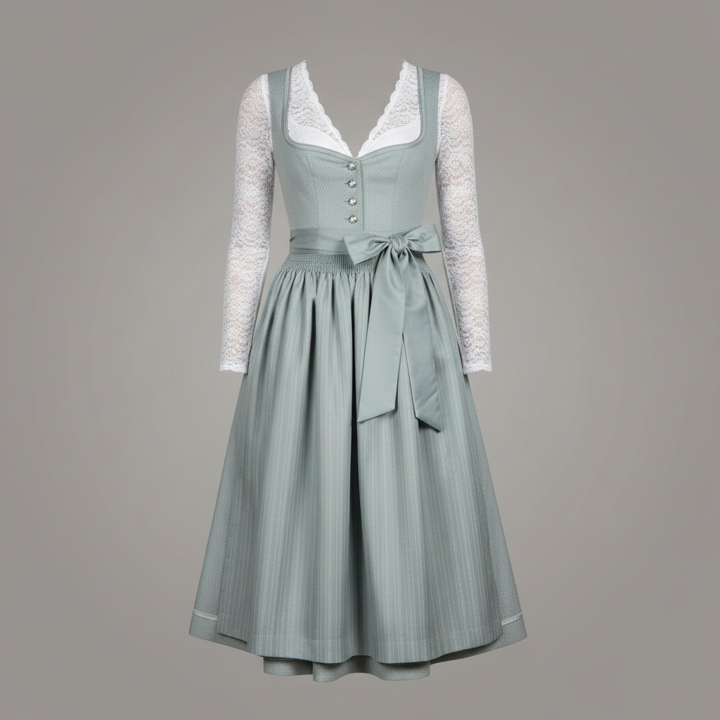 Vestido Tirolés Elegante Mujer | Traje Tradicional