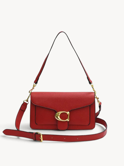 ÉLANVÉ | Bolso de hombro cuadrado con diseño minimalista