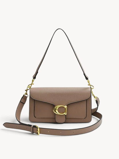 ÉLANVÉ | Bolso de hombro cuadrado con diseño minimalista